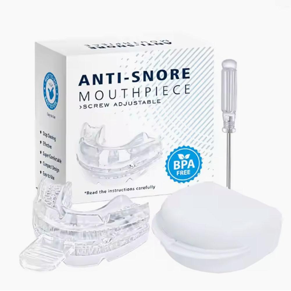 อุปกรณ์ป้องกัน Snore Night Guard Bruxism ฟันบดปรับ Sleep Aid Mouth Guard