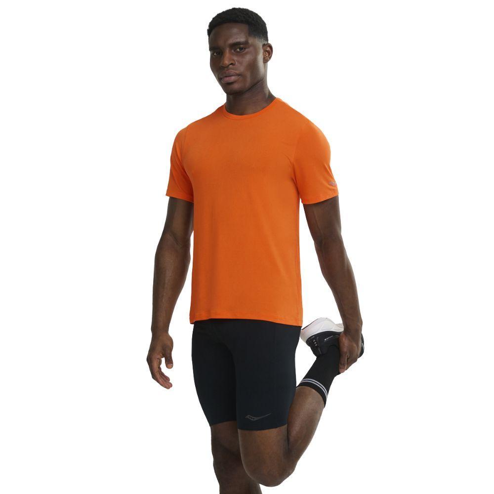SAUCONY STOPWATCH SHORT SLEEVE เสื้อยืดแขนสั้นผู้ชาย — صورة 4