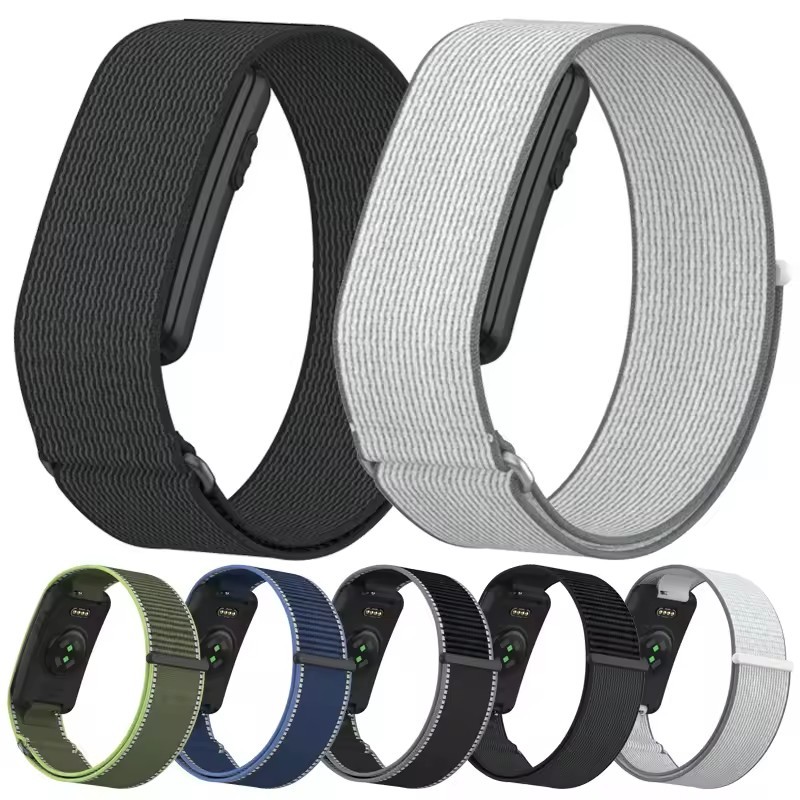 สายนาฬิกาไนลอนสําหรับ Garmin CIRQA Smart Band น้ําหนักเบาปรับ Breathable สายรัดข้อมือกีฬายืดหยุ่นสําหรับ Garmin Cirqa Armband