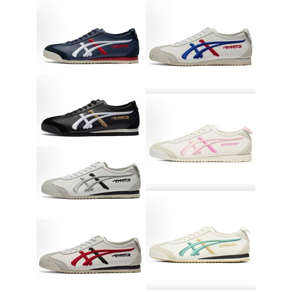 MEXICO 66 NM ผู้ชายผู้หญิง Retro Casual รองเท้ารองเท้าผ้าใบ DQ7B K2LF