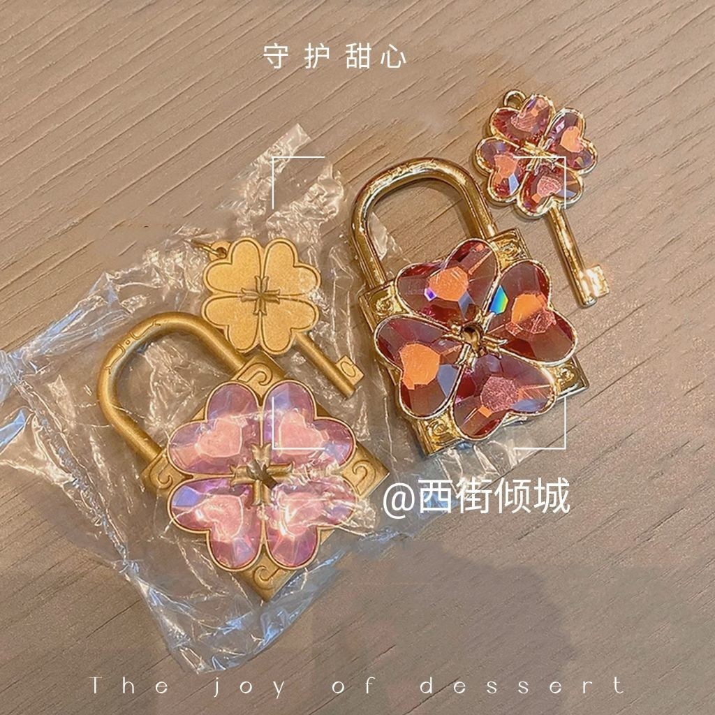 คอคริสตัล mazj010.th อะนิเมะ Lanya Dream Guardian Sweeeart ล็อคสร้อยคอคริสตัลล็อคจี้สามารถเปิด wi Co