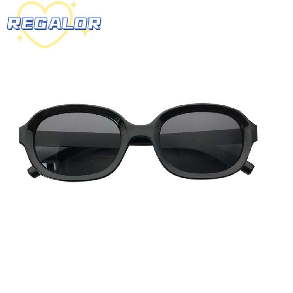 REGALOR0G Retro แว่นตากันแดด, Sun-Protect Travel แว่นตากันแดดกลางแจ้ง, Street Photos ตกแต่ง UV400 แว