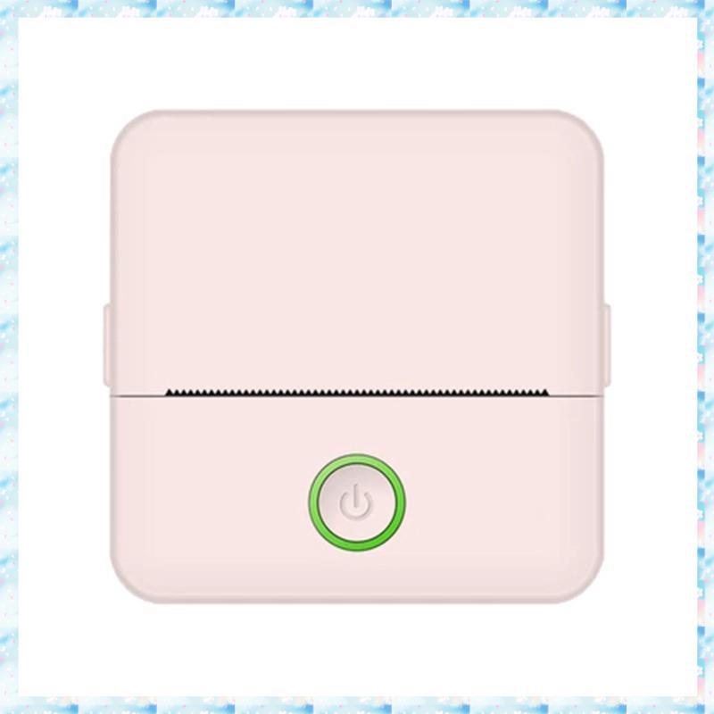 [R QMU] พิมพ์ Pods เครื่องพิมพ์สติกเกอร์เครื่องพิมพ์ภาพขนาดเล็ก Bluetooth Pocket Label Maker เครื่อง