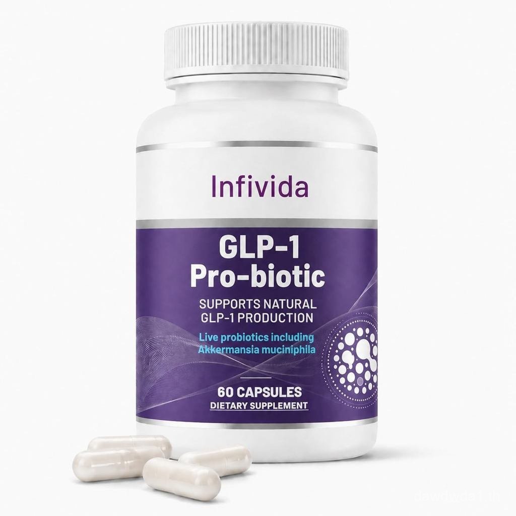 GLP-1forWeightLoss&ApiteSuppressantforWomenandMenwithAkkermansia,Inulin,Probiotics&Prebiotics-Capsti