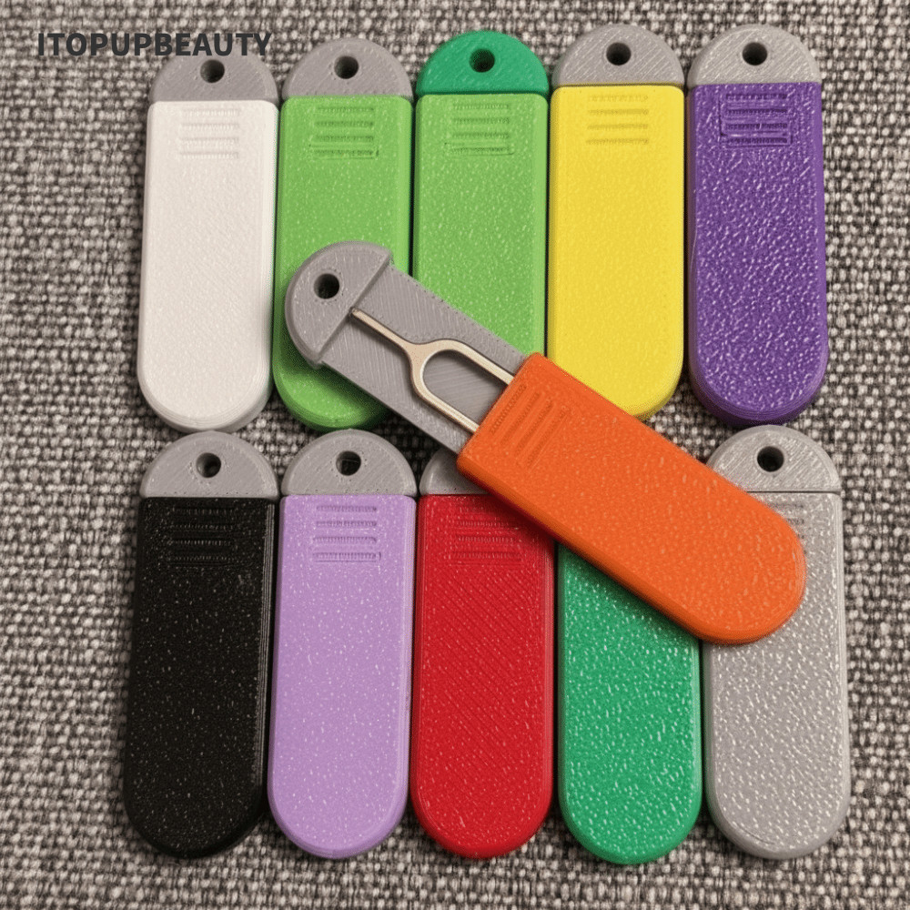 ITOPUPBEAUTY ซิมการ์ด Ejector Pin กล่องเก็บ,พร้อม Eject Pin พิมพ์ซิมการ์ดเครื่องมือ Ejector,ทุกวันพก
