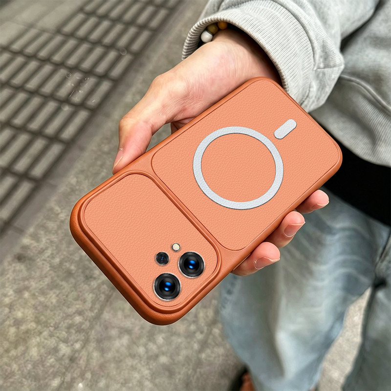 เคสสําหรับRealme 9 Pro plus 5G Realme 9i 9 Pro + 5Gเคสโทรศัพท์ความวิตกกังวลSoftcaseซิลิโคนกันกระแทกฝาครอบการออกแบบใหม่ความงามแม่เหล็กน่ารักสีส้มสําหรับสาวKNBS21