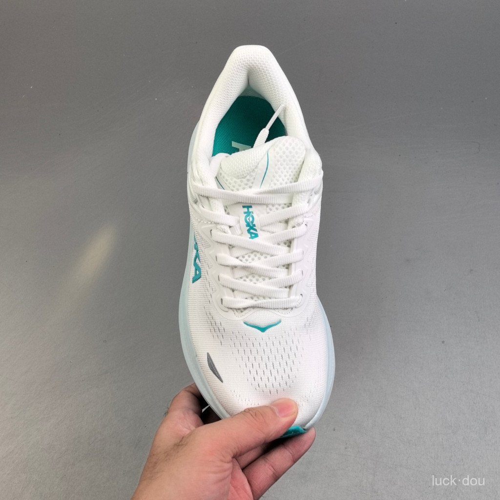 HOKA Bondi 9 รองเท้าวิ่งสําหรับผู้ชายและผู้หญิงรองเท้าผ้าใบพื้นหนาระบายอากาศมืออาชีพ