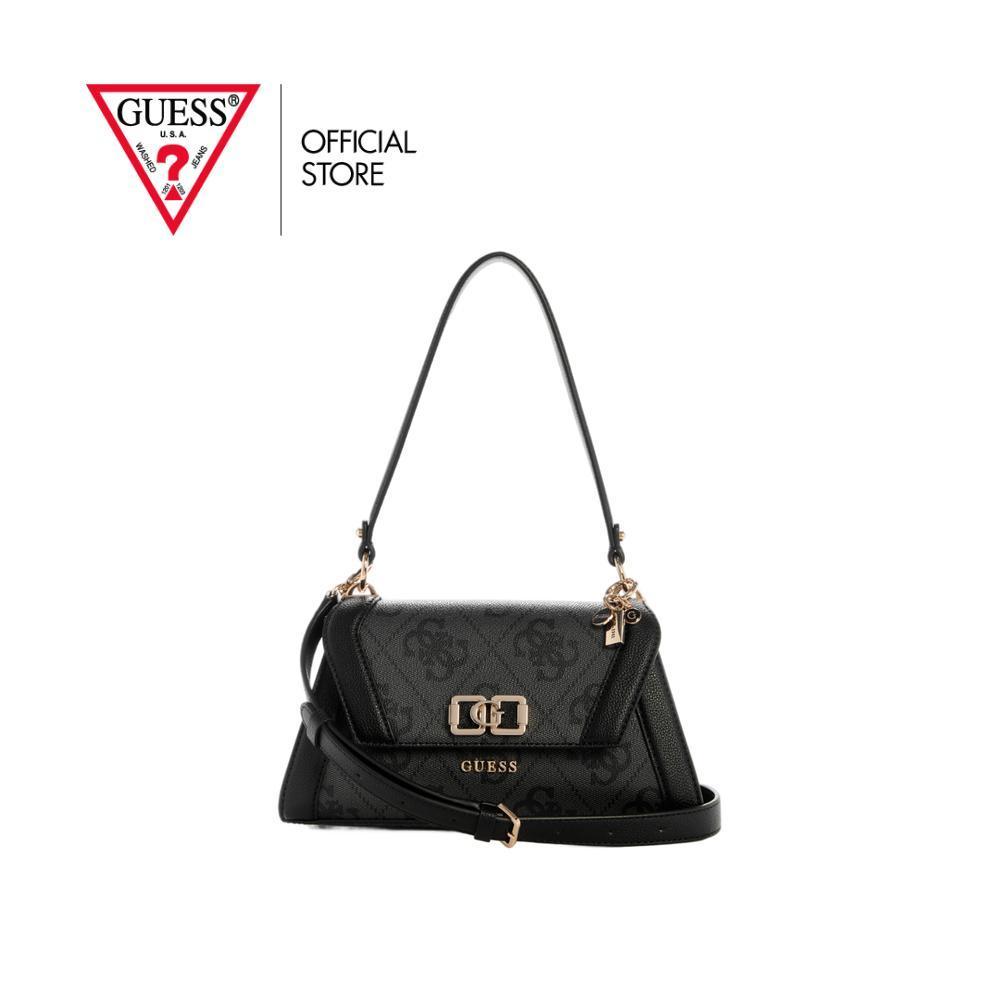 กระเป๋า Guess รุ่น OS990119 KARNILLA LOGO FLAP SHLDR BAG สีดำ