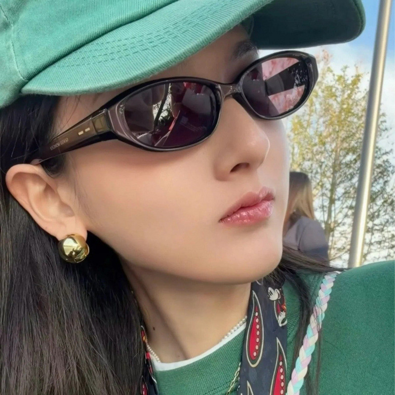Song Joer สไตล์เดียวกัน GM Monica Cat Eye แว่นตากันแดดเกาหลีรุ่น Slimmer ดู High-End แว่นตากันแดดผู้ชายผู้หญิง