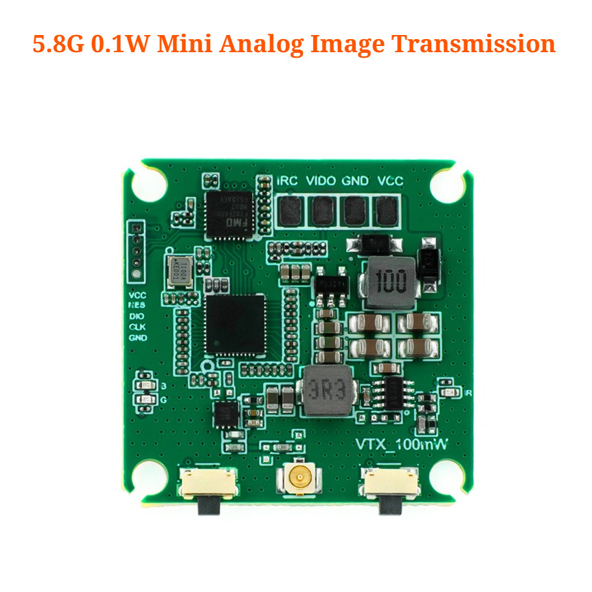 AXISFLYING 5.8G 0.1W Mini Analog การส่งภาพ 25/50/100mW Power Output สําหรับ Pockey 20 3S FPV Quadcop