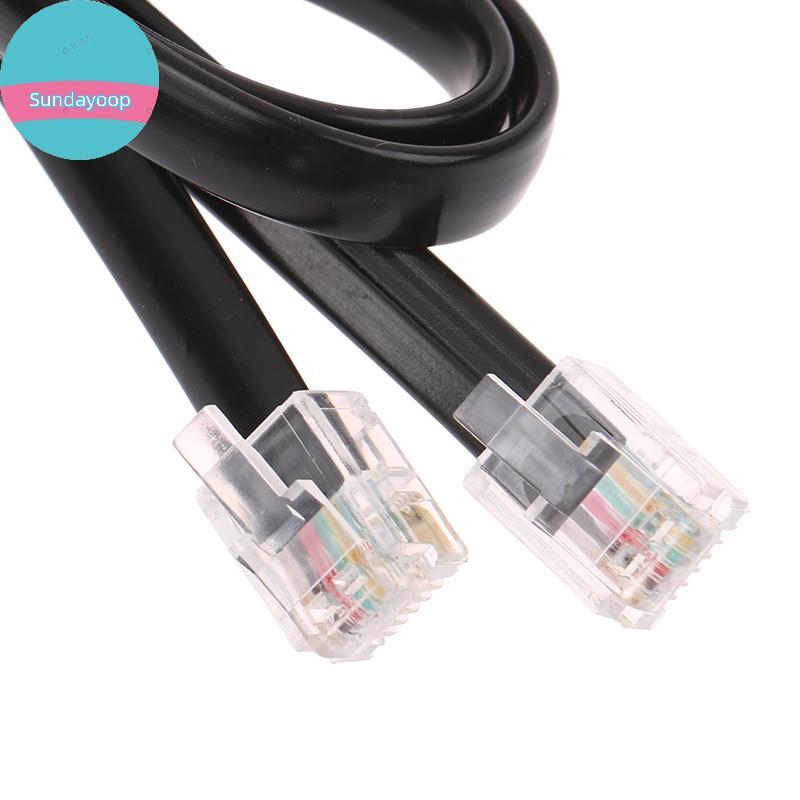 Sund RJ12 6P6C ST-4 ST4 Autoguide กล้องสําหรับ Ioptron Auto Guide iEQ30 Ieq45 Kabel คริสตัลหัวโทรศัพ