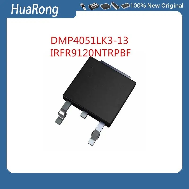 20 ชิ้น/แบทช์ DMP4051LK3-13 P4051L 40V 7.2A 2.14 W IRFR9120NTRPBF IRFR9120 FR9120 100V 6.6 A TO-252-