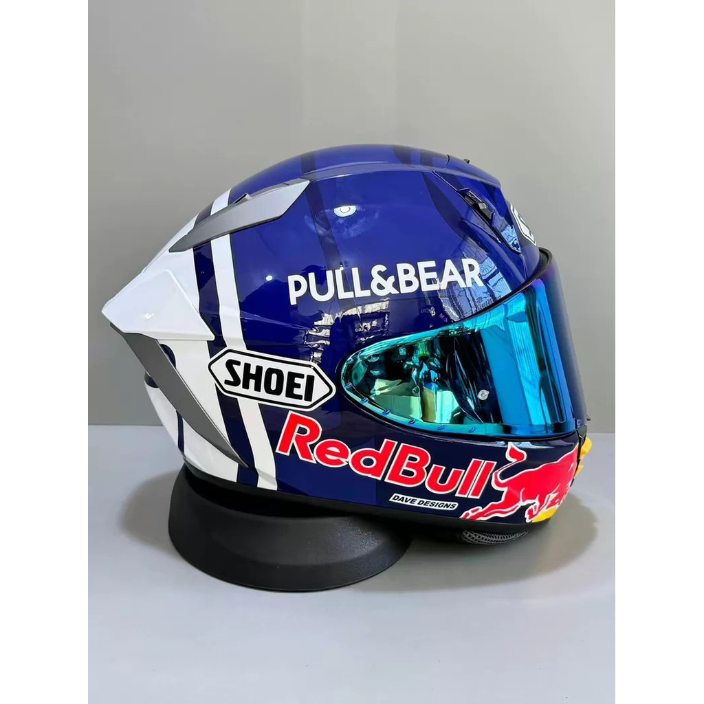 2025NEWSHOEI x15 Red Bull Pony Loves It.Full Helmet Four Seasons Helmet Motorcycle Full Helmet Four 