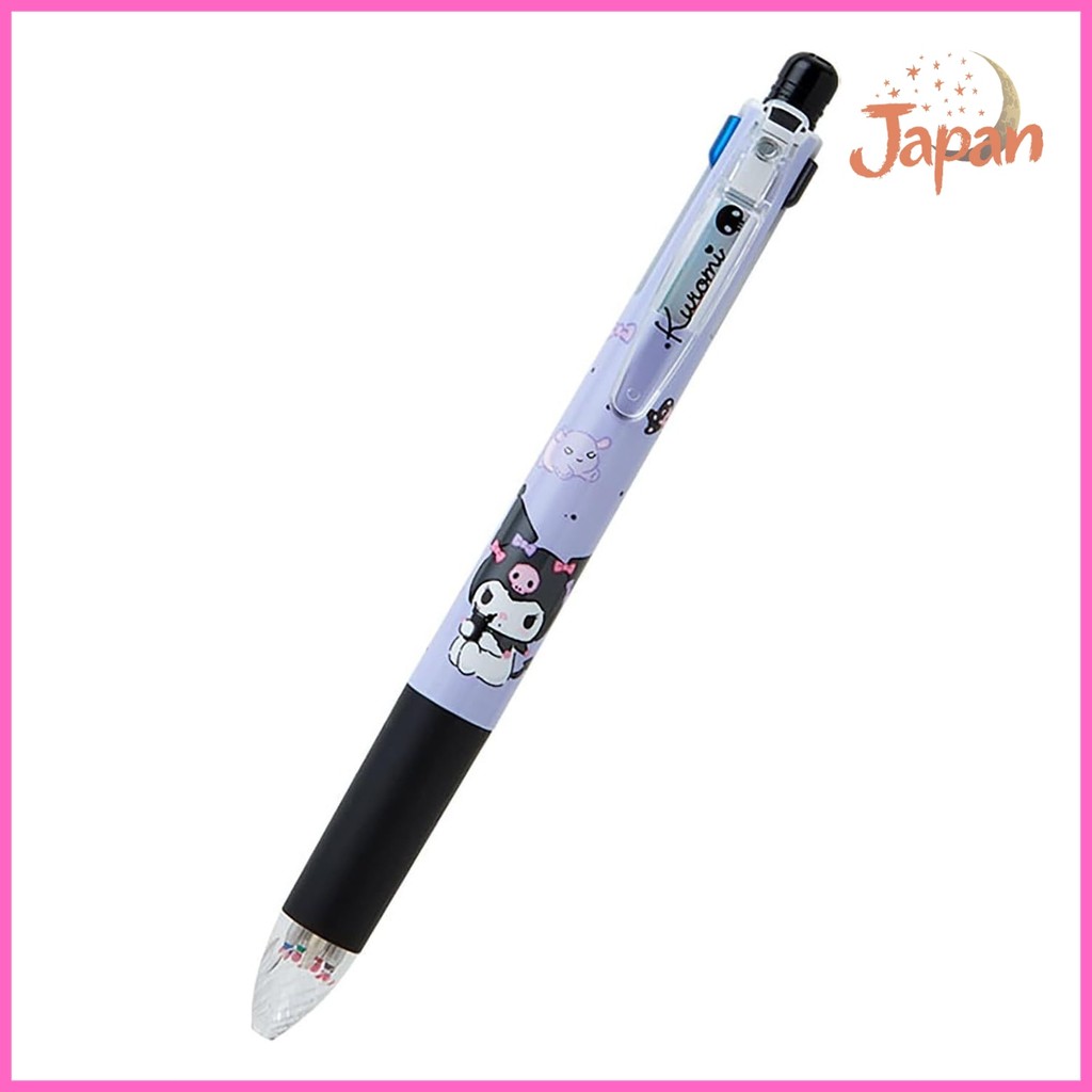 [Direct from Japan]Sanrio 4 Color Ballpoint Pen & Mechanical Pencil Sarasa Multi Kuromi Ink Color: B