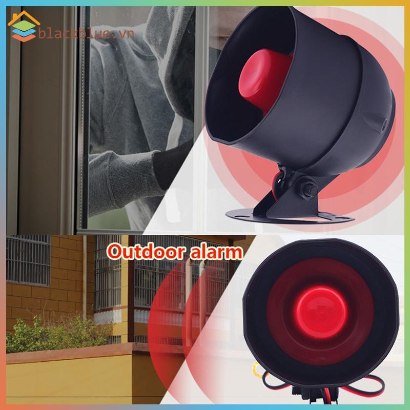 BBLUE WiFi Siren Alarm System Wireless Loud Sound Alert Siren Kit Smart Life Siren เข้ากันได้กับ Hom