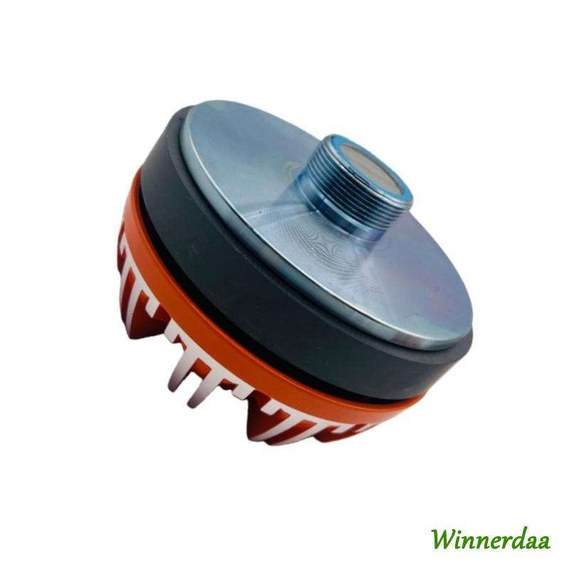 WIN Horn Mount Compression ลําโพง 135 มม.พร้อมฝาครอบด้านหลังสีส้มและ 51 3 มม.ไดอะแฟรมสําหรับลําโพงบํ