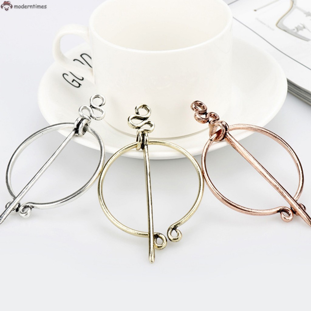 Retro Viking Theme อารมณ์ชุด Pin ชุดผ้าพันคอคลิปเข็มกลัด Pin เครื่องประดับแฟชั่นสําหรับผู้หญิงสาวเคร