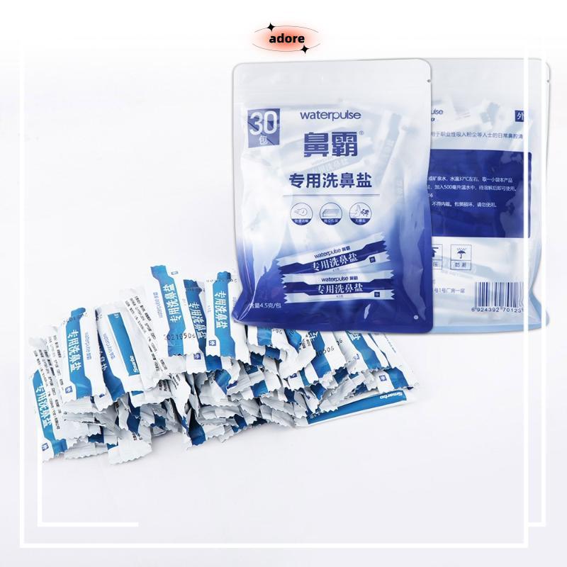 ALT จมูกชลประทานเกลือ 30PCS 2.7g 4.5g แบบพกพาแพ็คเก็ตสําหรับผู้ใหญ่เด็กจมูก Care ตามฤดูกาลโรคภูมิแพ้