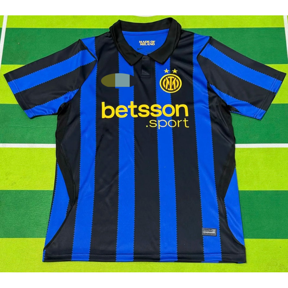 Fan Version 2627 Inter Milan Home Short Sleeve Man Jersey S-4XL