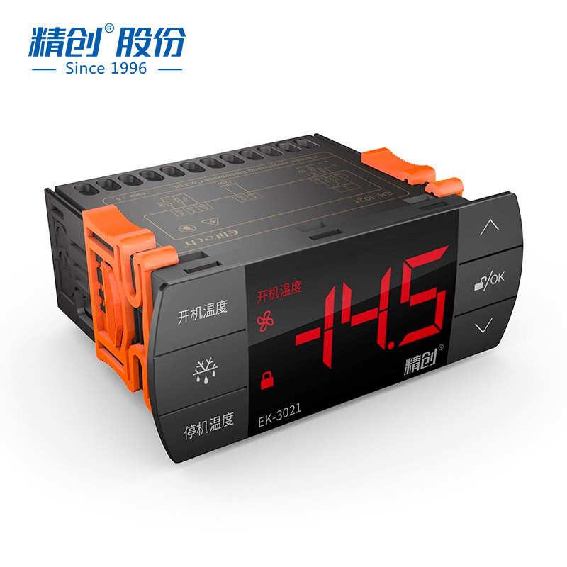 จิงชวง เทอร์โมสแตท EK-3020 เครื่องควบคุมอุณหภูมิสำหรับห้องเย็น ตู้แช่แข็ง ตู้เย็น พร้อมระบบละลายน้ำแ