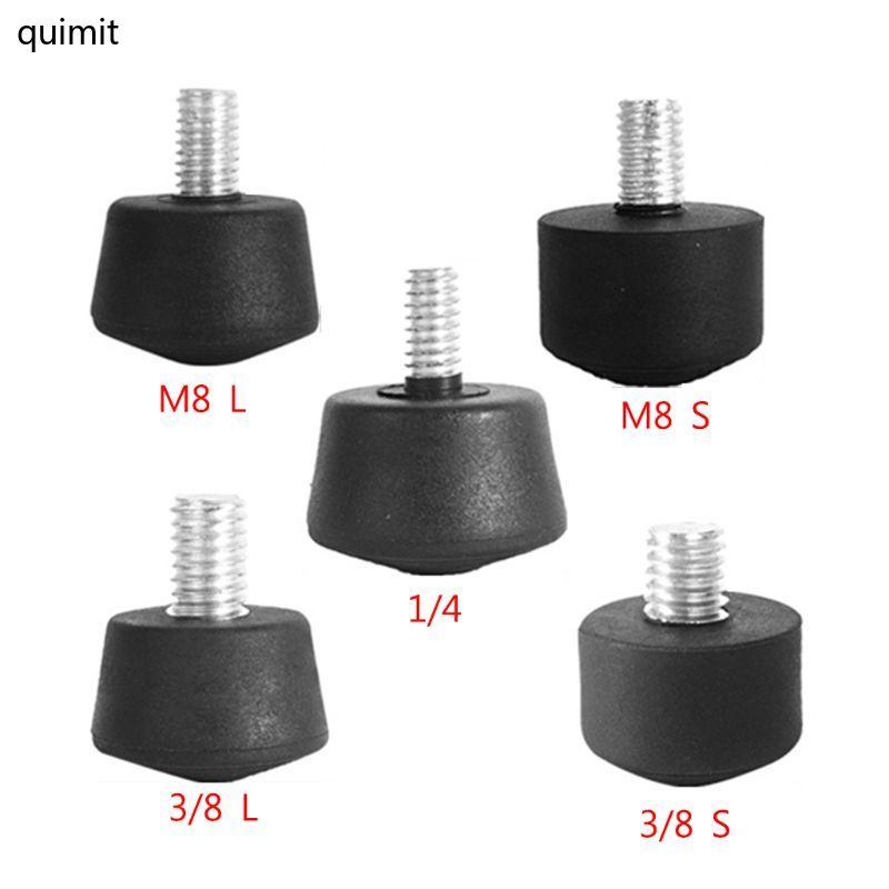 QUIM Monopod ยางเท้า Spikes สําหรับ Gitzo ขาตั้งกล้อง Monopod