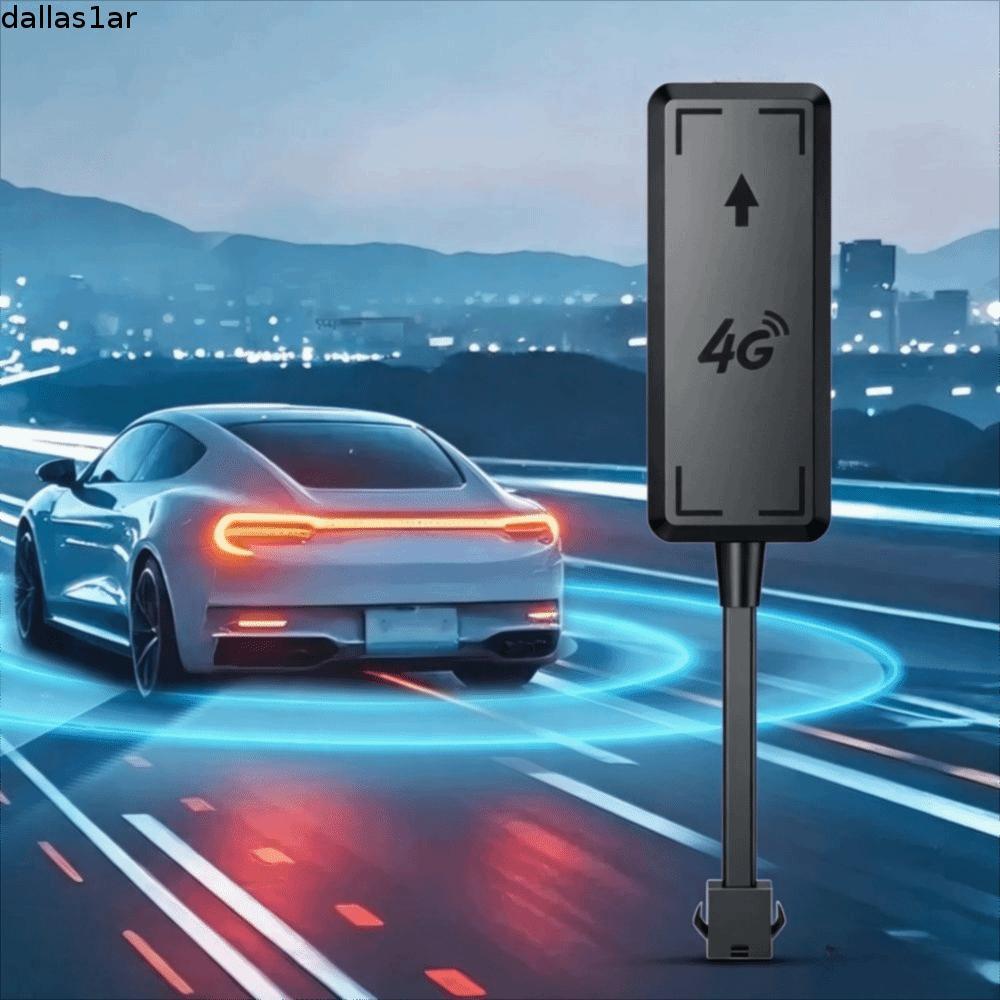 DALLAS Car Tracker, Anti-Theft Real-Time Tracking Car Anti-Theft Tracker, Smart Device 4G Smart Doub