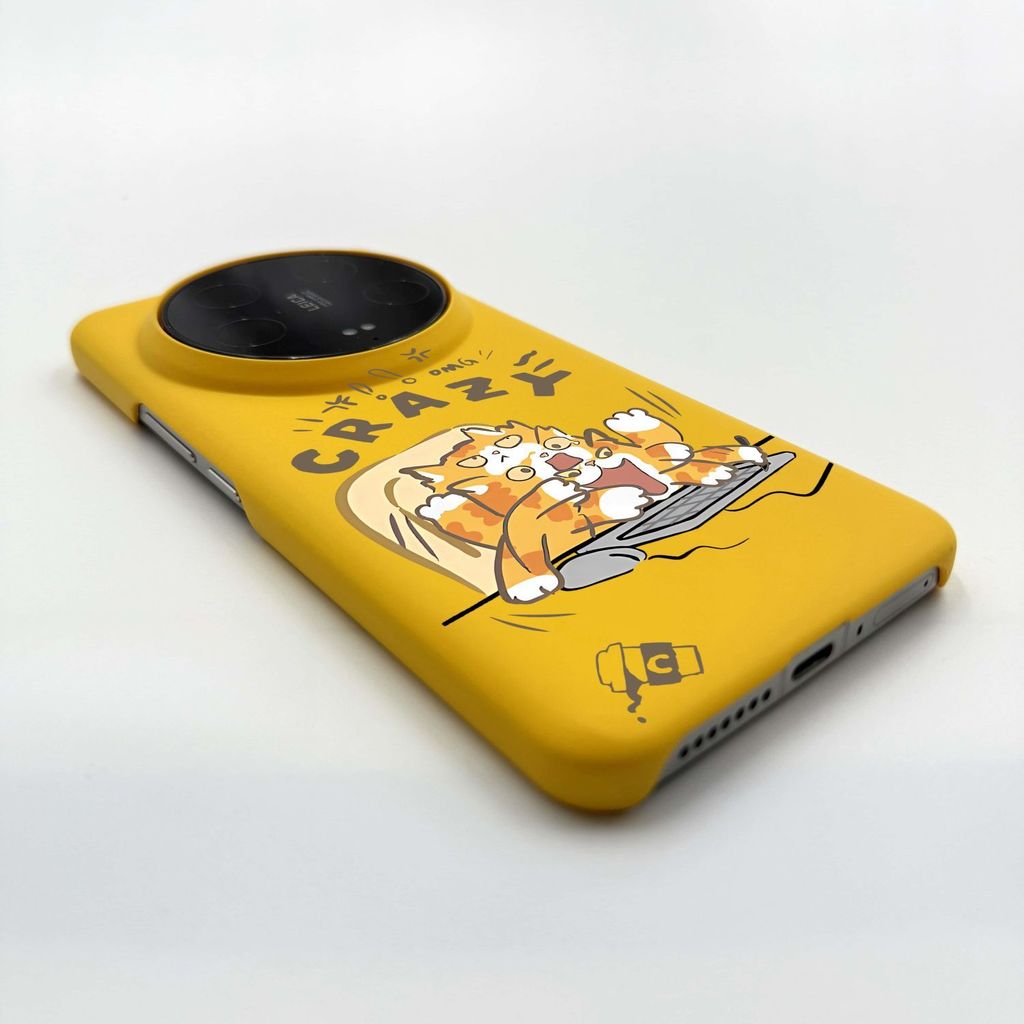 เหมาะสําหรับ Mi 15Ultra เคสโทรศัพท์การ์ตูน 14ultra Half-Enclosed Hard Case mi13/12Sultra Ultra-Thin 