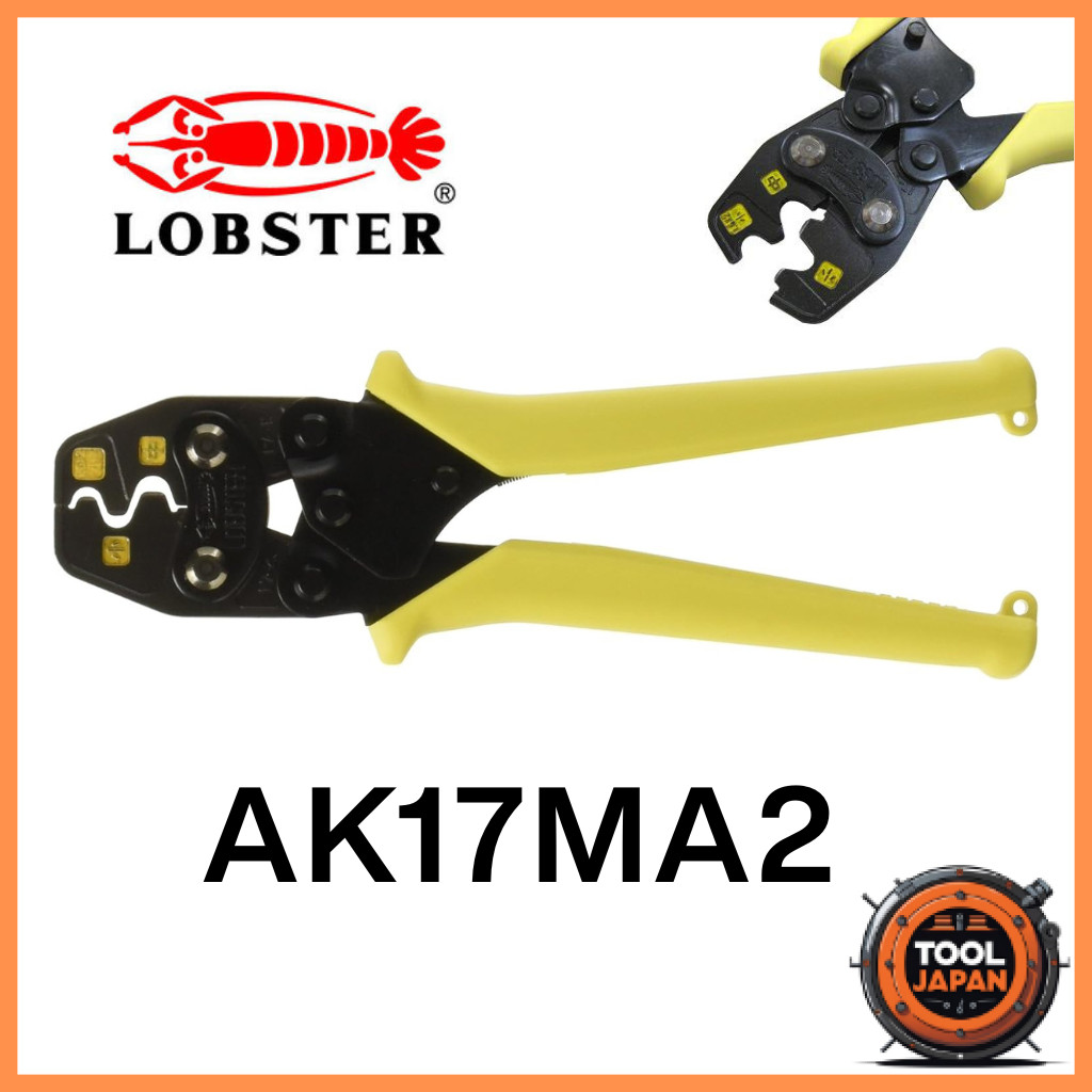 LOBSTER Mini Crimping Tool for Ring Sleeves (E), AK17MA2