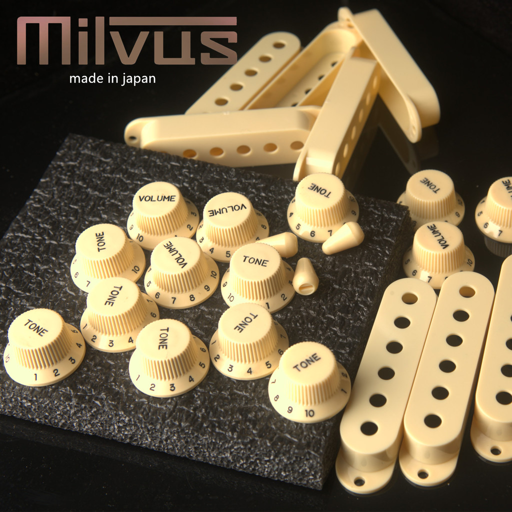 Nissan milvus fender กีตาร์ไฟฟ้า Retro Volume Knob Tone Knob Volume Knob Pickup Cover