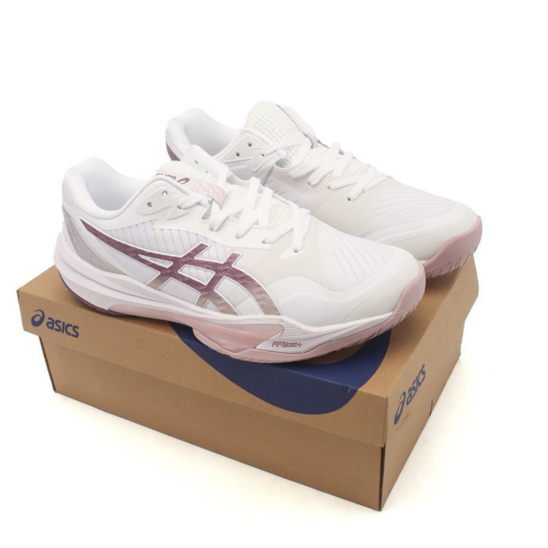 2026 [ASICS] SKY FF3 Mens Low-Top Training Running Shoes, White Pink, การออกแบบตามหลักสรีรศาสตร์ (รว
