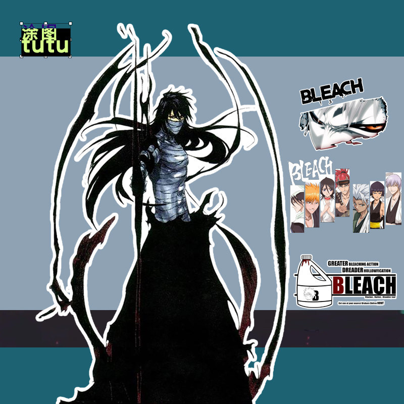 Millennium Blood Battle BLEACH BLEACH Anime สินค้าเสื้อกันหนาว Kurosaki Ichigo Void คอมพิวเตอร์ตกแต่