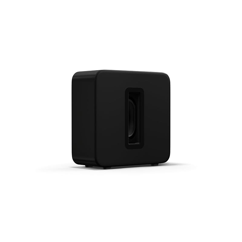 Sonos Sub 4 | Wireless Subwoofer with Wi-Fi 6 Deep Bass for Sonos Arc Ultra, Beam, Ray, and Era - Wh