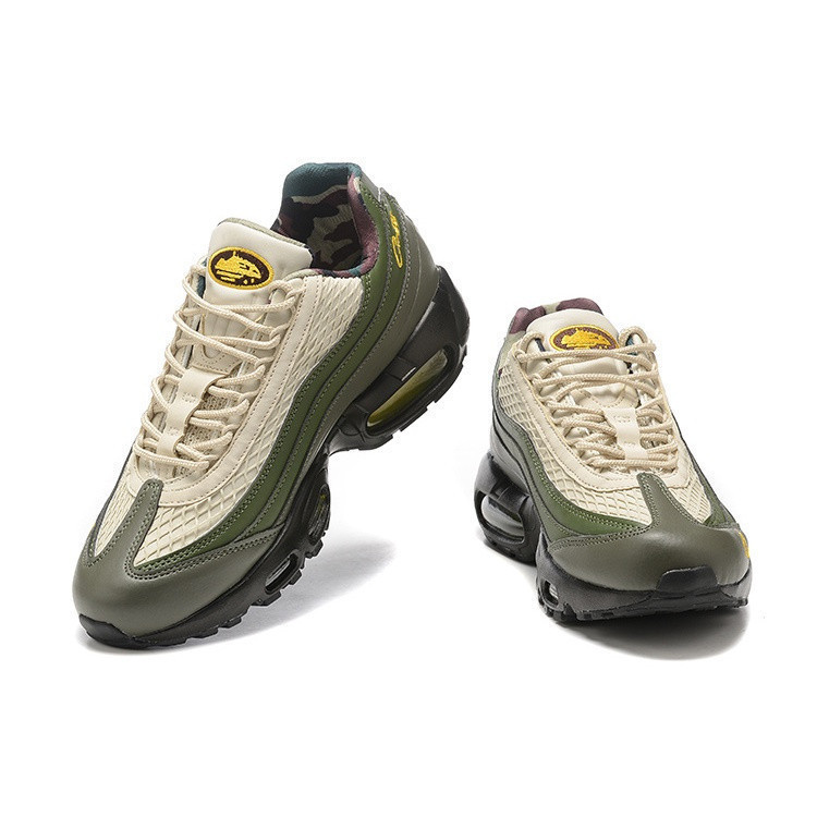 2024 คุณภาพสูง Air Max 95 Cushioning Shock Absorption Air รองเท้าระบายอากาศความสูงรองเท้ากลางแจ้งรอง
