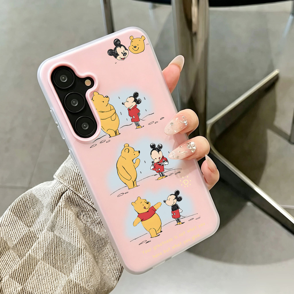 387.เคสโทรศัพท์ 2in1 For Samsung A07 A17 A27 A37 A57 A06 A16 A26 A36 A56 S24FE S26Ultra S25Ultra S24