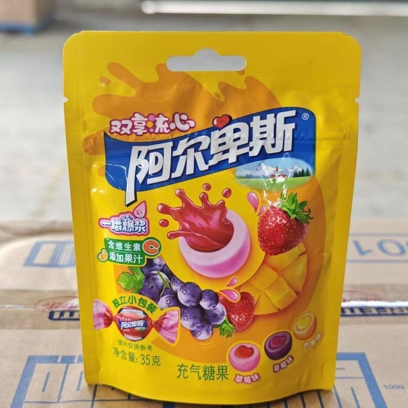 [อัลไพน์] Sandwich Gummy Double Enjoy Flow พร้อมเพิ่ม Marshmallow Inflatable Candy 8.21