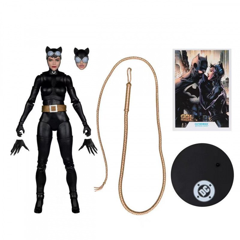พร้อมสต็อก McFarlane DC Series Silent Catwoman 23cm Action Figure Figure ตกแต่งรูป