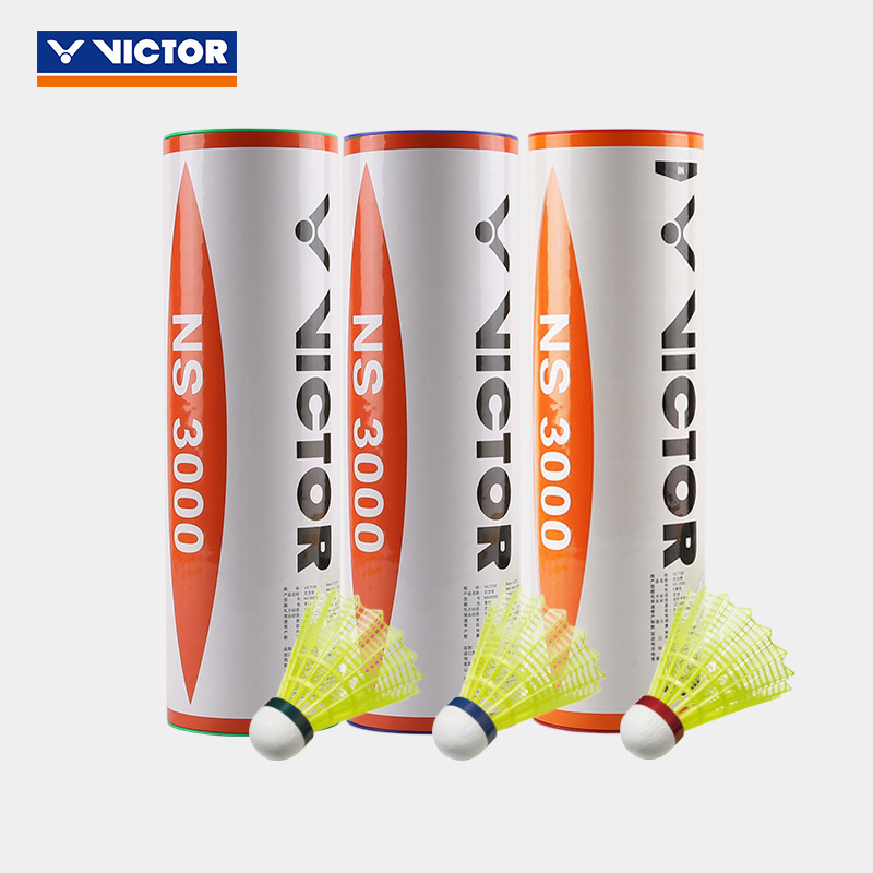 ของแท้ VICTOR VICTOR VICTOR NS3000/2000/1000 แบดมินตันพลาสติกทนทาน Stable Windproof