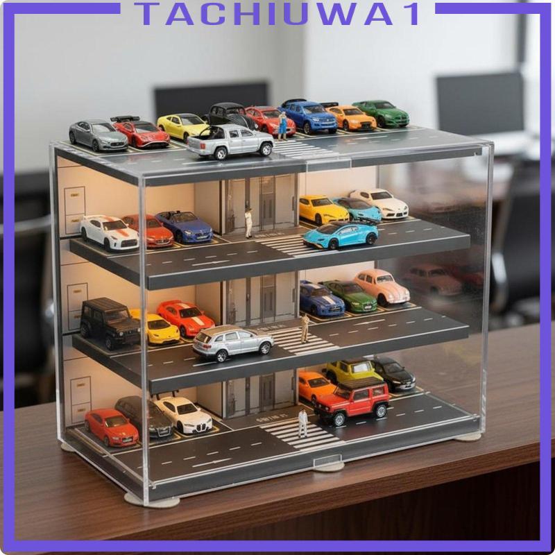 [Tachiuwa1] จอแสดงผลโรงรถไฟ LED รุ่นยกระดับไดโอรามาโรงรถพร้อมฝาครอบแสง