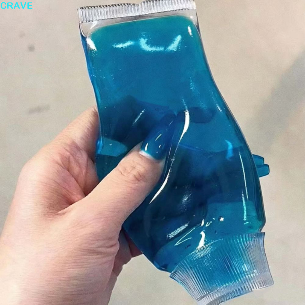 CRAVE ยาสีฟัน Squishy ของเล่น, Non-Bounce Shapeable Facial Cleanser Fidget, ความแปลกใหม่นุ่มยืดหยุ่น