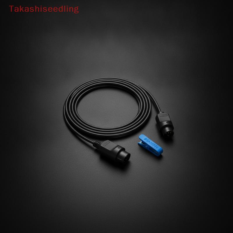 (Takashiseedling) 1.8m N64 Controller Extension Cable Stable Data Transfer Cord สําหรับ N64 เกมคอนโซ