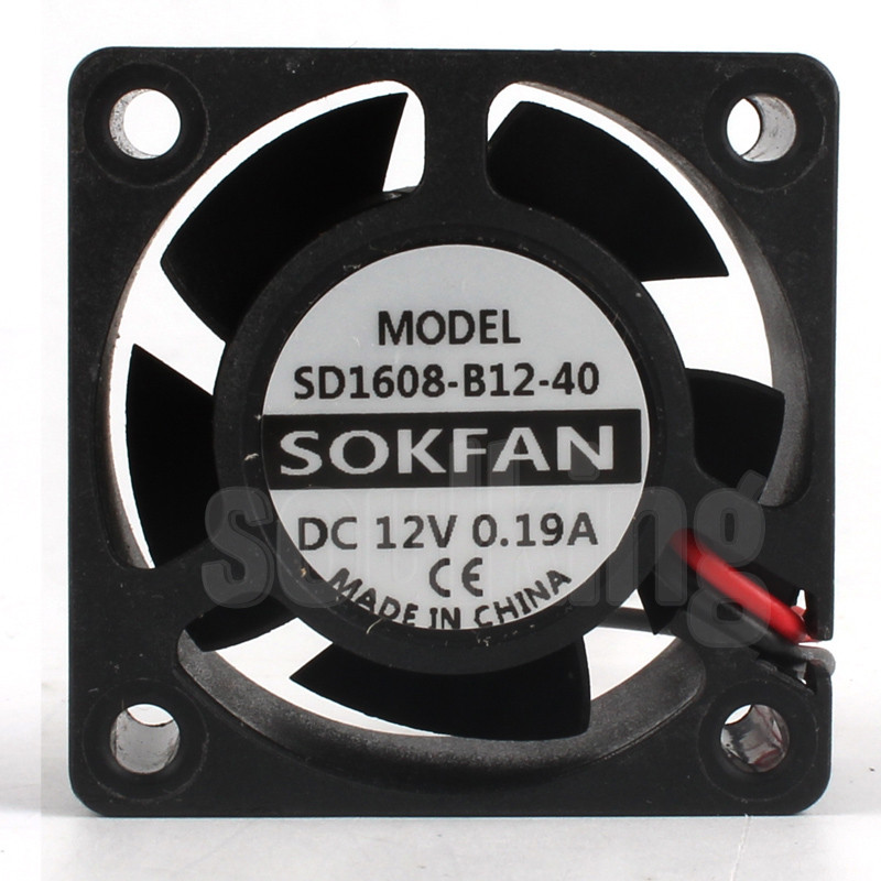พร้อมสต็อก 4020 DC Fan DC12V 0.19A Ball Bearing 4cm4cm Switch Inverter Fan