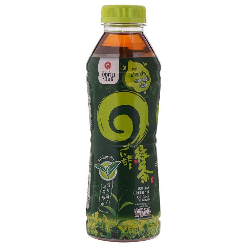 อิชิตันกรีนทีน้ำชาเขียวรสต้นตำรับ 500มล. Ichitan Green Tea Original 500ml. [หมายเลขบาร์โค้ด 8858891308574]