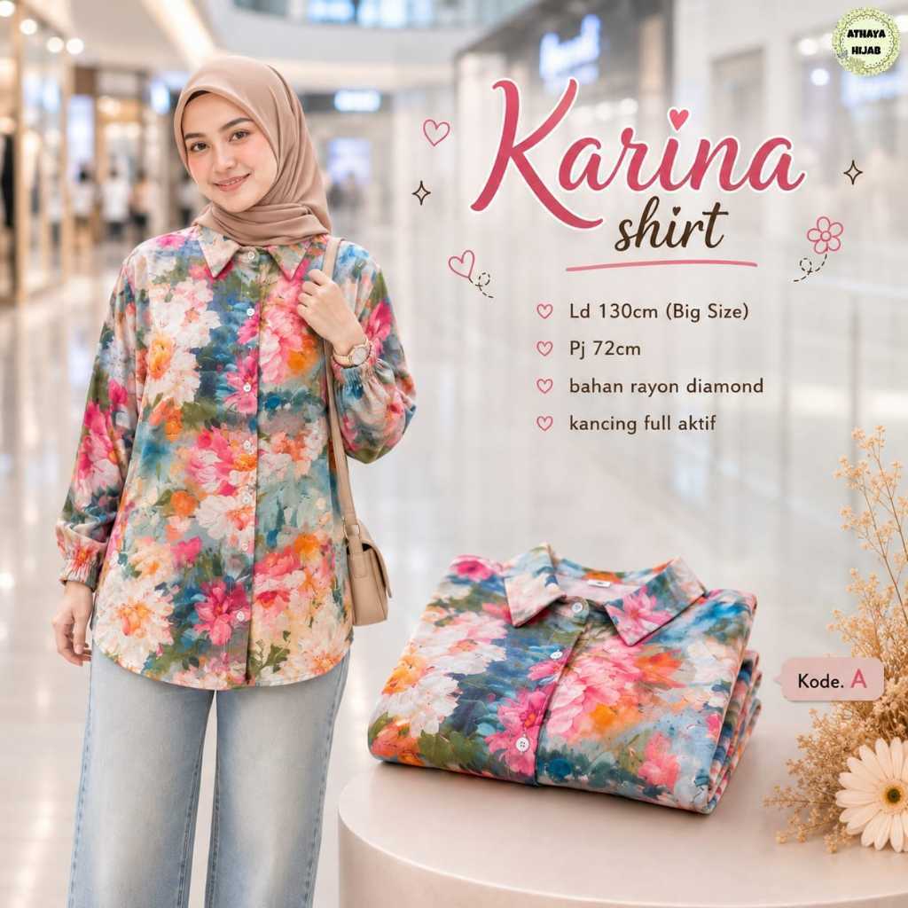 2808 KARINA SHIRT by ATHAYA FASHION