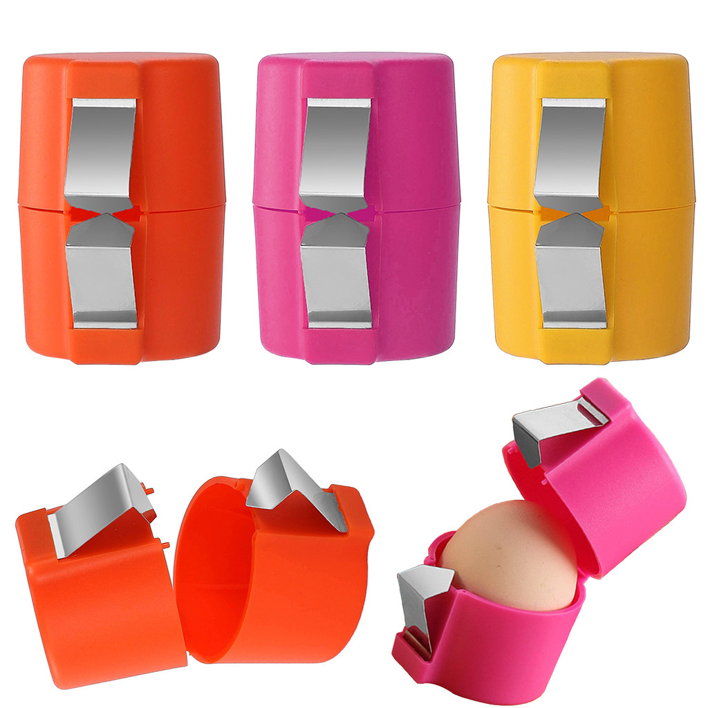 [flyingfishla] Creative Egg Shell Opener Egg Shell Separator Not Dirty Hands Egg Cracker Tool Kitche