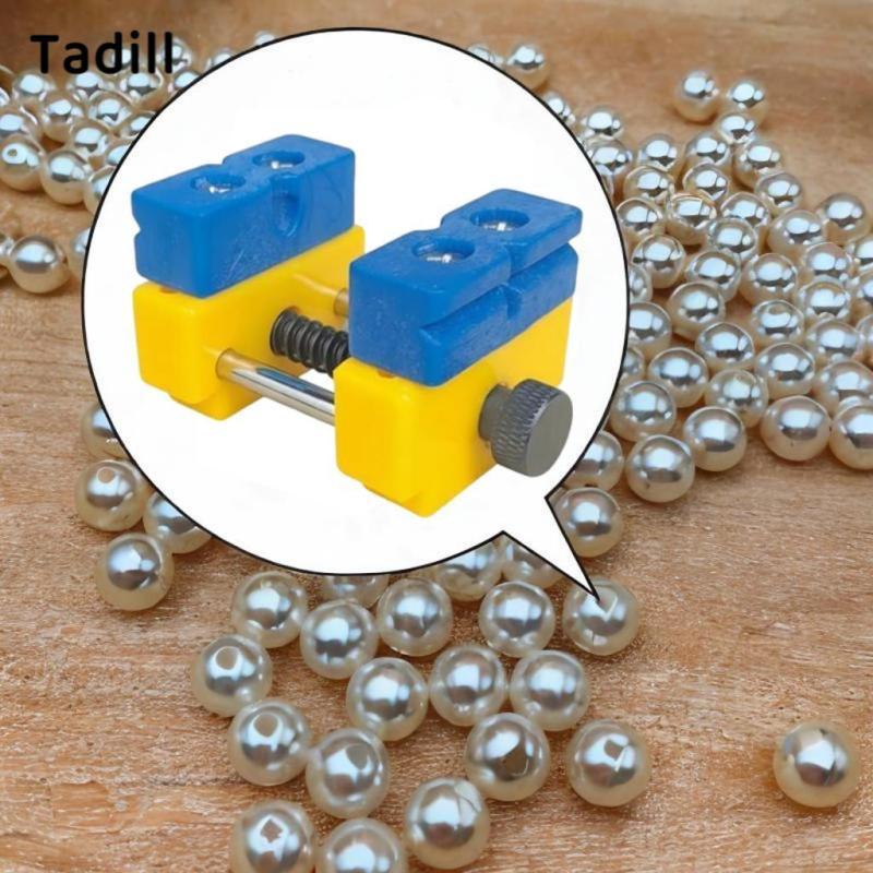 [negjsg] Pearls Drill Holder Multifunctional Mini Drill Press Jewelry Making Tool