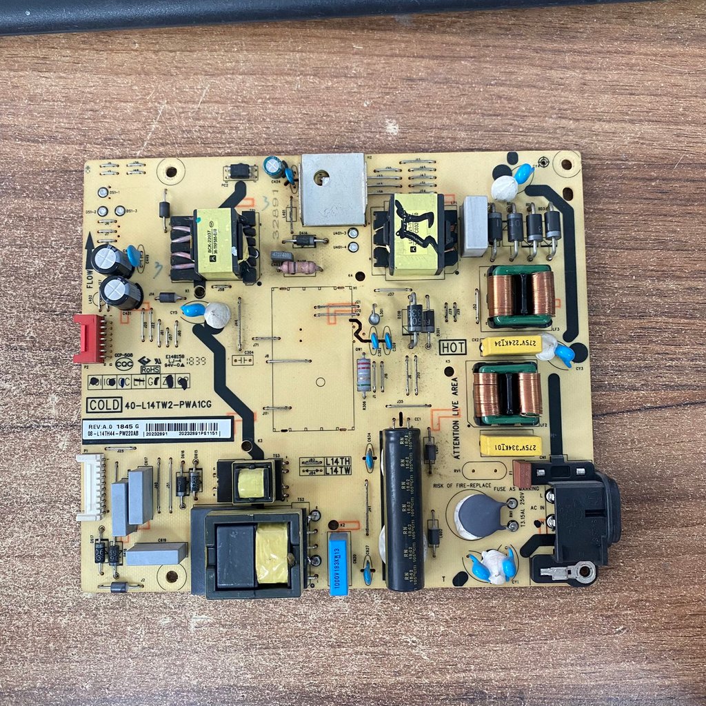 Original TCL 55C6 55Q2 Power Board 40-L14TW2-PWA1CG 08-L14TH44-PW220AB Yu