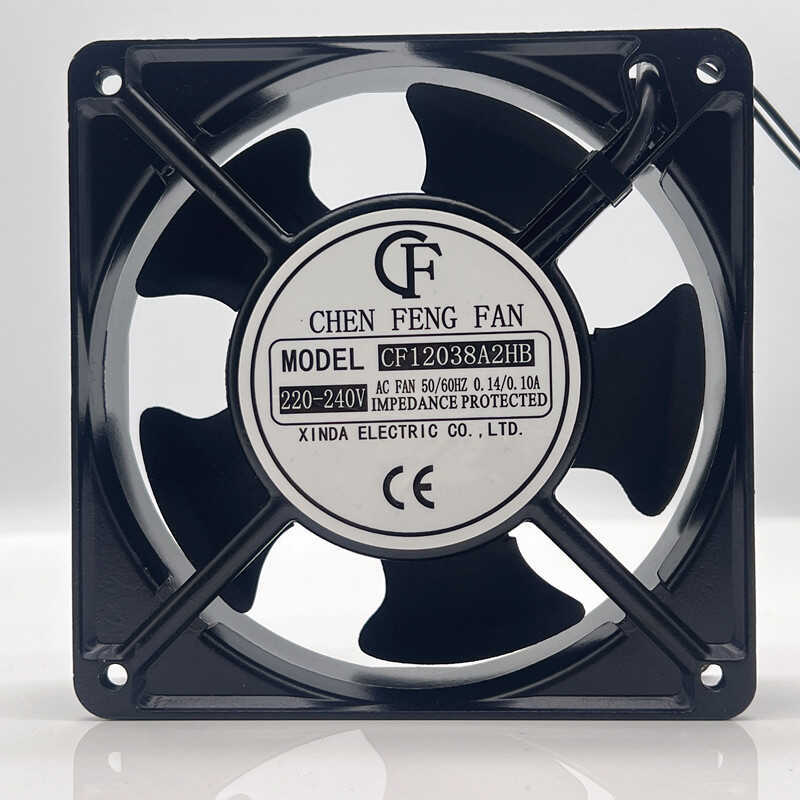 พัดลม CF12038A2HS/HB/HBL 220-240VAC 0.14/0.10A CF AC ใหม่ล่าสุด