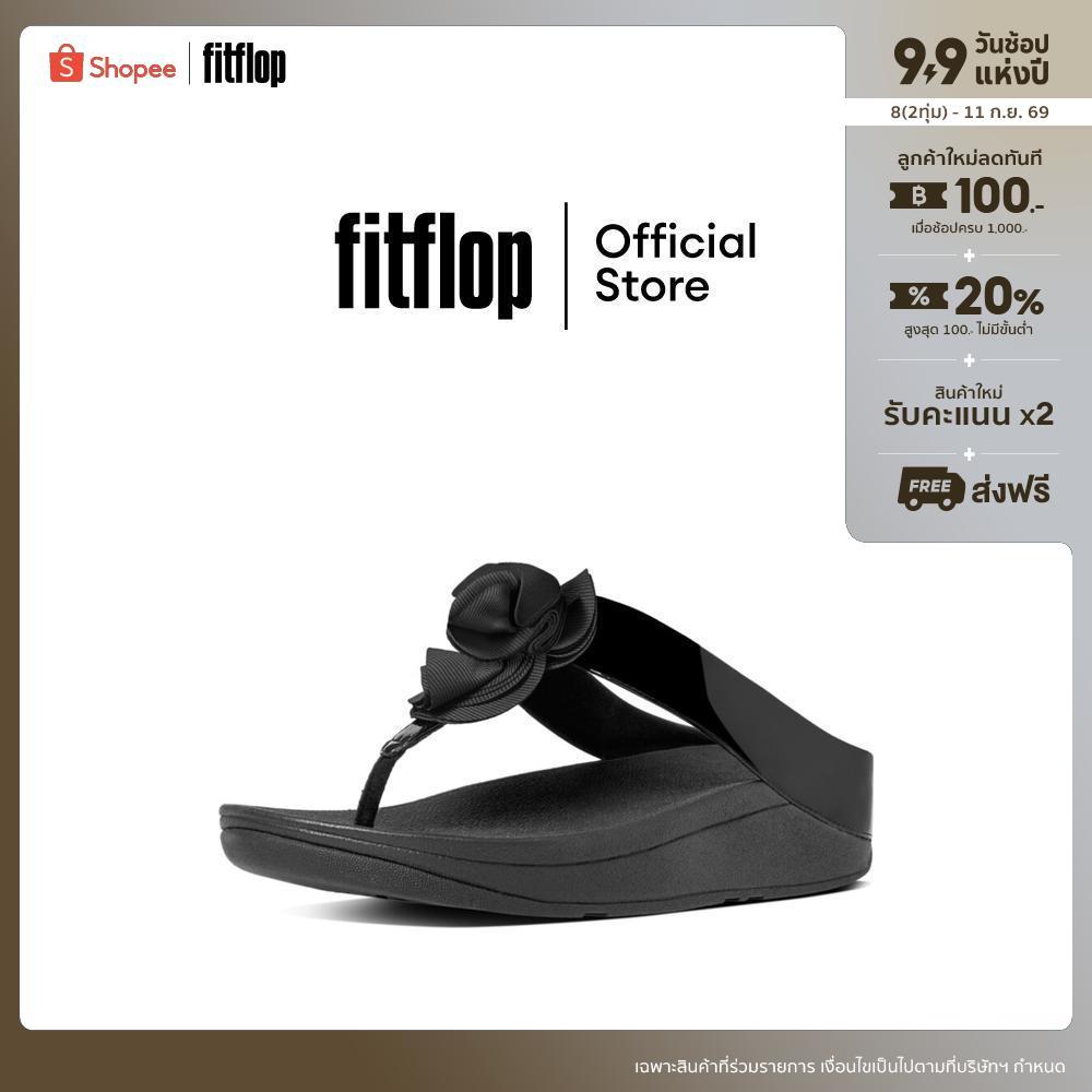 FITFLOP COMM-FLORRIE TOE-POST รองเท้าแตะแบบหูหนีบผู้หญิง รุ่น C91-001 สี BLACK