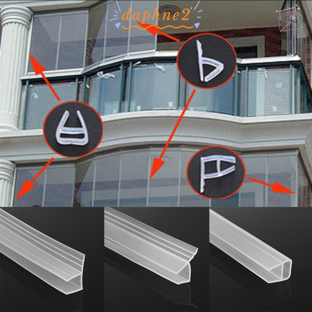 DAPHNES 1M 6-12 มม.FU h Shape Seal Strip Home & Living Bath Screen Home Improvement Window Seal