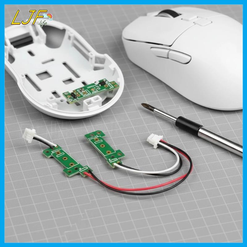LJF 1 ชุดซ่อมเมาส์ Micro Switch DIY อะไหล่เมาส์ปุ่ม Professional Hot-swap สําหรับ G304 G900 G903